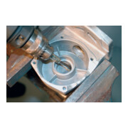PFERD TOOLS Pinselbürste mit Schaft, gezopft PBGS-4