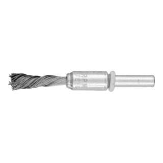PFERD TOOLS Pinselbürste mit Schaft, gezopft PBGS