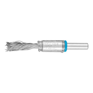 PFERD TOOLS SINGLETWIST Pinselbürste gezopft PBGS Ø10mm Schaft-Ø6 mm Edelstahl-Draht-Ø0,20 (10)