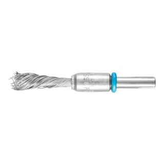 PFERD TOOLS Pinselbürste mit Schaft, gezopft PBGS INOX