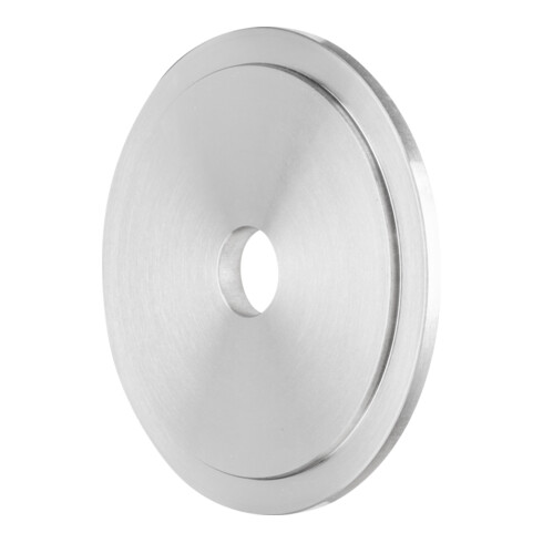 PFERD TOOLS Spannflansch für POLINOX-Vliesräder PNK mit Bohrung Ø 76,2 mm Reduzierung auf Bohrung-Ø 16,1 mm