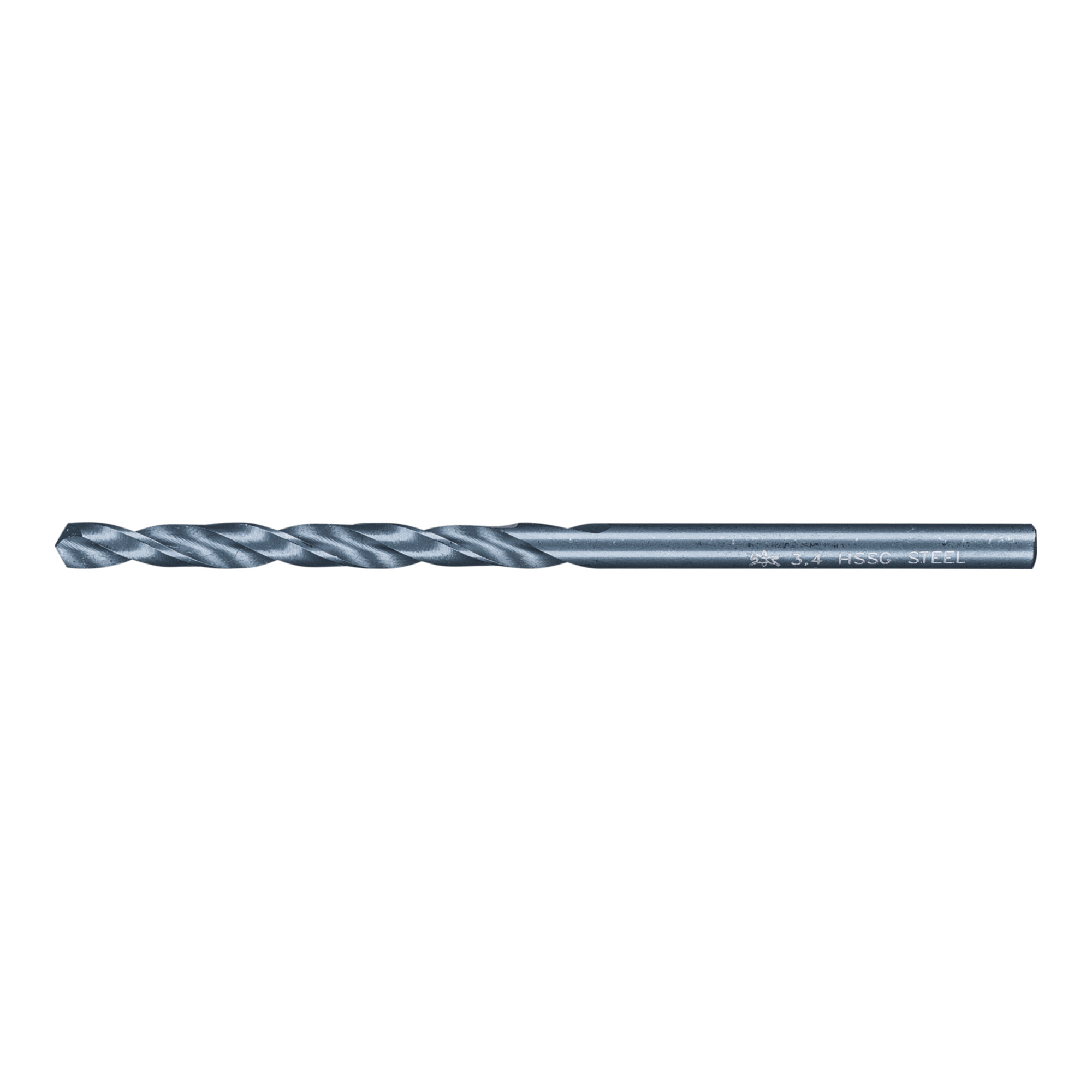 PFERD TOOLS Spiralbohrer STEEL Ø 3,4 mm HSS-G N DIN 338 118° universal