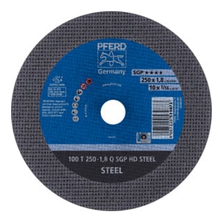 PFERD TOOLS Trennscheibe HEAVY DUTY 100 T SGP HD STEEL