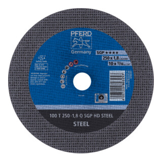 PFERD TOOLS Trennscheibe HEAVY DUTY 100 T SGP HD STEEL