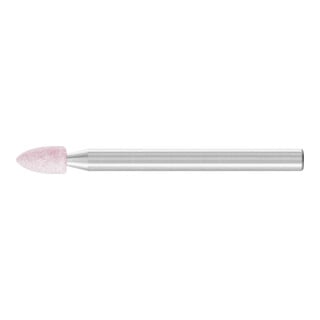 PFERD TOOLS STEEL EDGE Schleifstift Form B 55 Ø 3x6 mm Schaft-Ø 3 mm A100 für Stahl- und Stahlguss