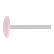 PFERD TOOLS STEEL EDGE Schleifstift Form B 71 Ø 16x2 mm Schaft-Ø 3 mm A100 für Stahl- und Stahlguss
