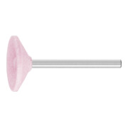 PFERD TOOLS STEEL EDGE Schleifstift Form B 81 Ø 19x5 mm Schaft-Ø 3 mm A100 für Stahl- und Stahlguss