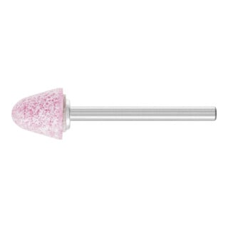 PFERD TOOLS STEEL EDGE Schleifstift Kegel Ø 10x10mm Schaft-Ø 3 mm A46 für Stahl- und Stahlguss