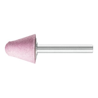 PFERD TOOLS STEEL EDGE Schleifstift Kegel Ø 20x20mm Schaft-Ø 6 mm A60 für Stahl- und Stahlguss