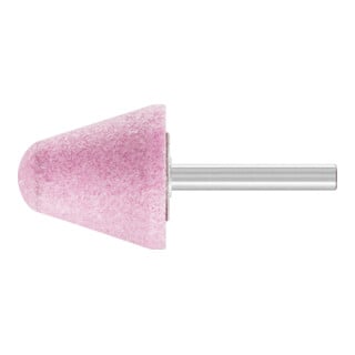 PFERD TOOLS STEEL EDGE Schleifstift Kegel Ø 32x32 mm Schaft-Ø 6 mm A46 für Stahl- und Stahlguss