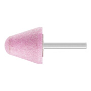 PFERD TOOLS STEEL EDGE Schleifstift Kegel Ø 32x32 mm Schaft-Ø 6 mm A46 für Stahl- und Stahlguss