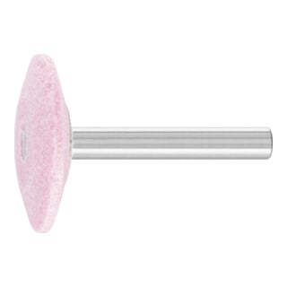PFERD TOOLS STEEL EDGE Schleifstift konisch Ø 32x6 mm Schaft-Ø 6 mm A60 für Stahl- und Stahlguss