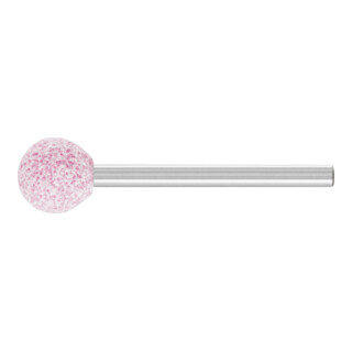 PFERD TOOLS STEEL EDGE Schleifstift Kugel Ø 10x10mm Schaft-Ø 3 mm A46 für Stahl- und Stahlguss