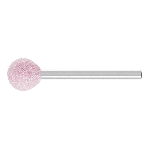 PFERD TOOLS STEEL EDGE Schleifstift Kugel Ø 10x10mm Schaft-Ø 3 mm A80 für Stahl- und Stahlguss
