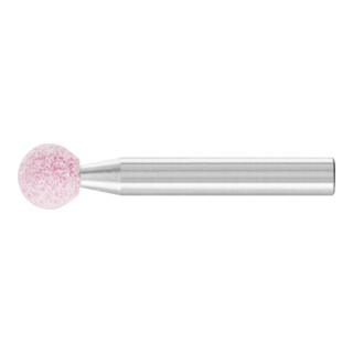 PFERD TOOLS STEEL EDGE Schleifstift Kugel Ø 10x10mm Schaft-Ø 6 mm A46 für Stahl- und Stahlguss