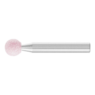 PFERD TOOLS STEEL EDGE Schleifstift Kugel Ø 10x10mm Schaft-Ø 6 mm A80 für Stahl- und Stahlguss