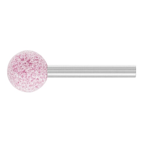 PFERD TOOLS STEEL EDGE Schleifstift Kugel Ø 20x20mm Schaft-Ø 6 mm A30 für Stahl- und Stahlguss