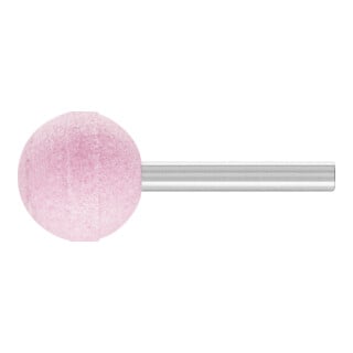 PFERD TOOLS STEEL EDGE Schleifstift Kugel Ø 25x25 mm Schaft-Ø 6 mm A60 für Stahl- und Stahlguss