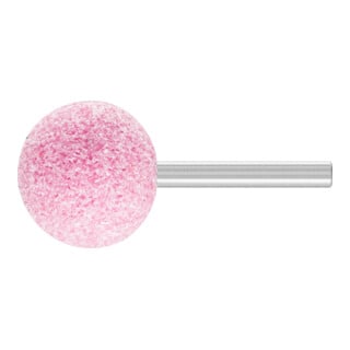 PFERD TOOLS STEEL EDGE Schleifstift Kugel Ø 32x32 mm Schaft-Ø 6 mm A24 für Stahl- und Stahlguss
