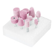 PFERD TOOLS STEEL EDGE Schleifstift-Set 10-tlg. Schaft-Ø 6 mm A30 für Stahl- und Stahlguss