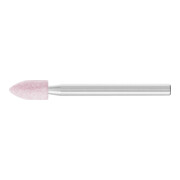 PFERD TOOLS STEEL EDGE Schleifstift Spitzbogen Ø 5x10mm Schaft-Ø 3 mm A100 für Stahl- und Stahlguss