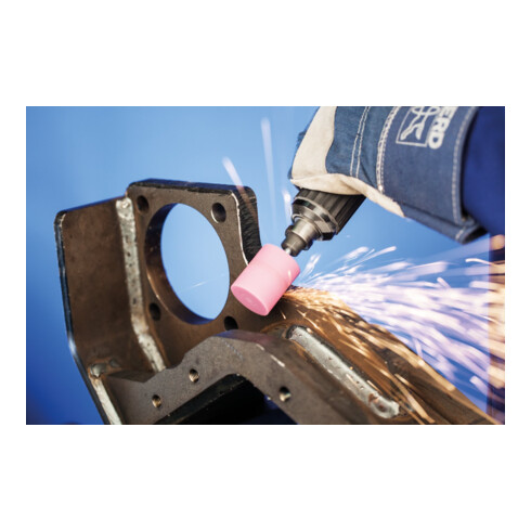 PFERD TOOLS STEEL EDGE Schleifstift Zylinder Ø 20x32 mm Schaft-Ø 6 mm A60 für Stahl- und Stahlguss