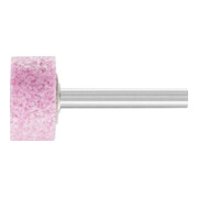 PFERD TOOLS STEEL EDGE Schleifstift Zylinder Ø 25x13 mm Schaft-Ø 6 mm A30 für Stahl- und Stahlguss