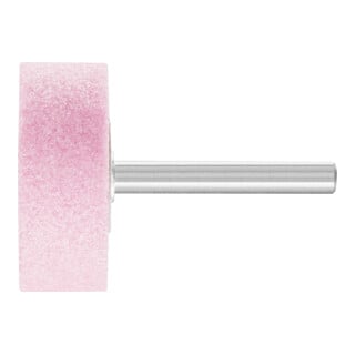 PFERD TOOLS STEEL EDGE Schleifstift Zylinder Ø 40x15 mm Schaft-Ø 6 mm A60 für Stahl- und Stahlguss