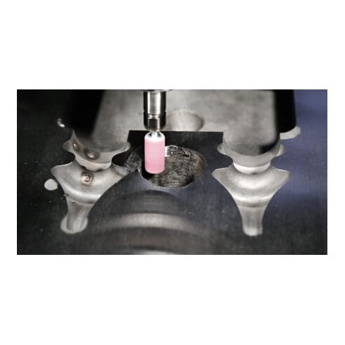 PFERD TOOLS STEEL EDGE Schleifstift Zylinder Ø 6x13 mm Schaft-Ø 3 mm A60 für Stahl- und Stahlguss