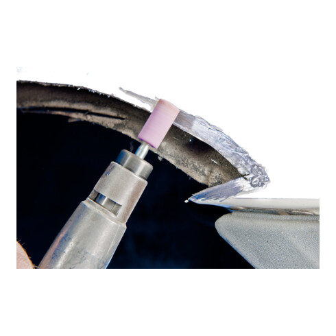 PFERD TOOLS STEEL EDGE Schleifstift Zylinder Ø 8x10mm Schaft-Ø 6 mm A80 für Stahl- und Stahlguss