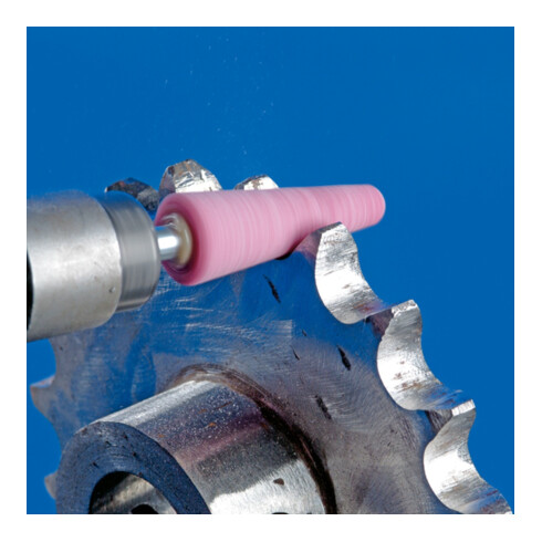 PFERD TOOLS STEEL Schleifstift Kegel Ø 16x45 mm Schaft-Ø 6 mm A80 für Stahl- und Stahlguss