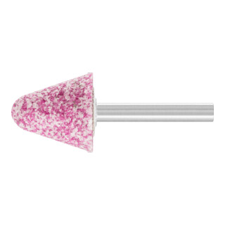 PFERD TOOLS STEEL Schleifstift Kegel Ø 25x25 mm Schaft-Ø 6 mm A30 für Stahl- und Stahlguss