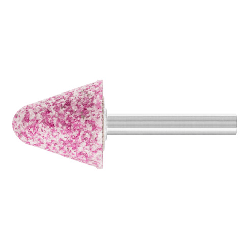 PFERD TOOLS STEEL Schleifstift Kegel Ø 25x25 mm Schaft-Ø 6 mm A30 für Stahl- und Stahlguss