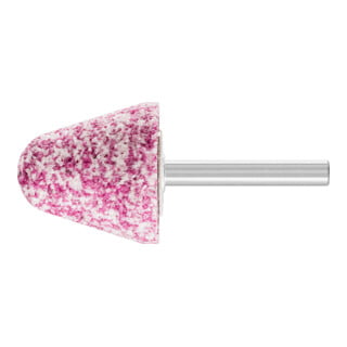 PFERD TOOLS STEEL Schleifstift Kegel Ø 32x32 mm Schaft-Ø 6 mm A24 für Stahl- und Stahlguss