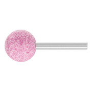 PFERD TOOLS STEEL Schleifstift Kugel Ø 25x25 mm Schaft-Ø 6 mm A60 für Stahl- und Stahlguss