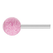 PFERD TOOLS STEEL Schleifstift Kugel Ø 25x25 mm Schaft-Ø 6 mm A60 für Stahl- und Stahlguss