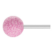 PFERD TOOLS STEEL Schleifstift Kugel Ø 32x32 mm Schaft-Ø 6 mm A46 für Stahl- und Stahlguss