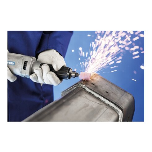 PFERD TOOLS STEEL Schleifstift Zylinder Ø 20x32 mm Schaft-Ø 6 mm A30 für Stahl- und Stahlguss