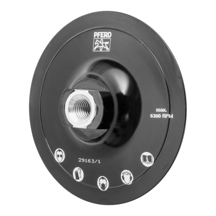 PFERD TOOLS Stützteller für Klettscheibe KRH Ø 115 mm Gewinde M14