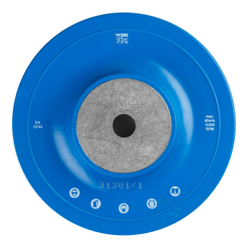 PFERD TOOLS Stützteller mit Spannmutter Ø 100 GT M10 für Winkelschleifer 100