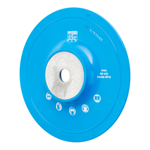 PFERD TOOLS Stützteller mit Spannmutter Ø 150 GT M14 für Winkelschleifer 150