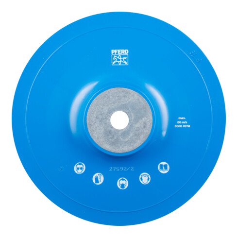 PFERD TOOLS Stützteller mit Spannmutter Ø 180 GT M14 für Winkelschleifer 180