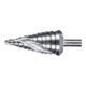 PFERD TOOLS Stufenbohrer HSS 12 Bohrstufen Ø 6-37 mm 3-Flächenschaft-Ø 10mm