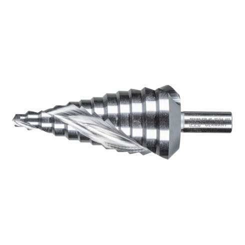 PFERD TOOLS Stufenbohrer HSS 12 Bohrstufen Ø 6-37 mm 3-Flächenschaft-Ø 10mm