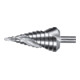 PFERD TOOLS Stufenbohrer HSS 13 Bohrstufen Ø 4-39 mm 3-Flächenschaft-Ø 10mm