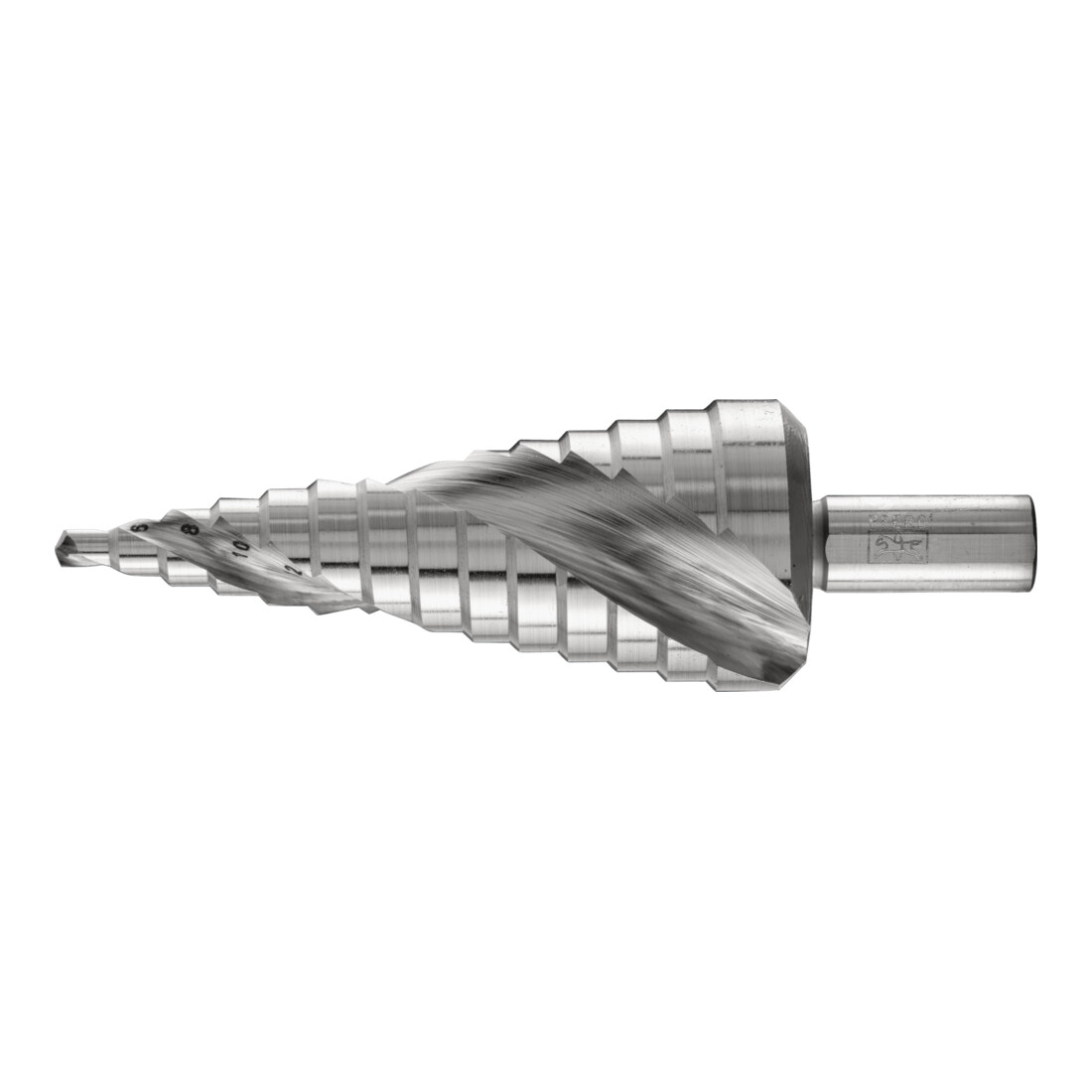 PFERD TOOLS Stufenbohrer HSS 14 Bohrstufen Ø 4-30mm 3-Flächenschaft-Ø 10mm