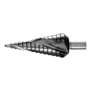 PFERD TOOLS Stufenbohrer HSS 14 Bohrstufen Ø 4-30mm 3-Flächenschaft-Ø 10mm HICOAT beschichtet