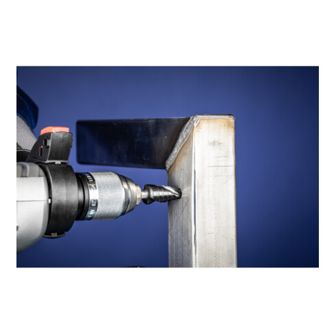 PFERD TOOLS Stufenbohrer HSS 9 Bohrstufen Ø 4-20mm 3-Flächenschaft-Ø 8 mm HICOAT beschichtet