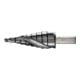 PFERD TOOLS Stufenbohrer HSS 9 Bohrstufen Ø 4-20mm 3-Flächenschaft-Ø 8 mm HICOAT beschichtet