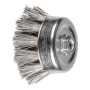 PFERD TOOLS Topfbürste gezopft TBG Ø 100mm M14 Edelstahl-Diamant-Draht-Ø 0,50mm Korn 400